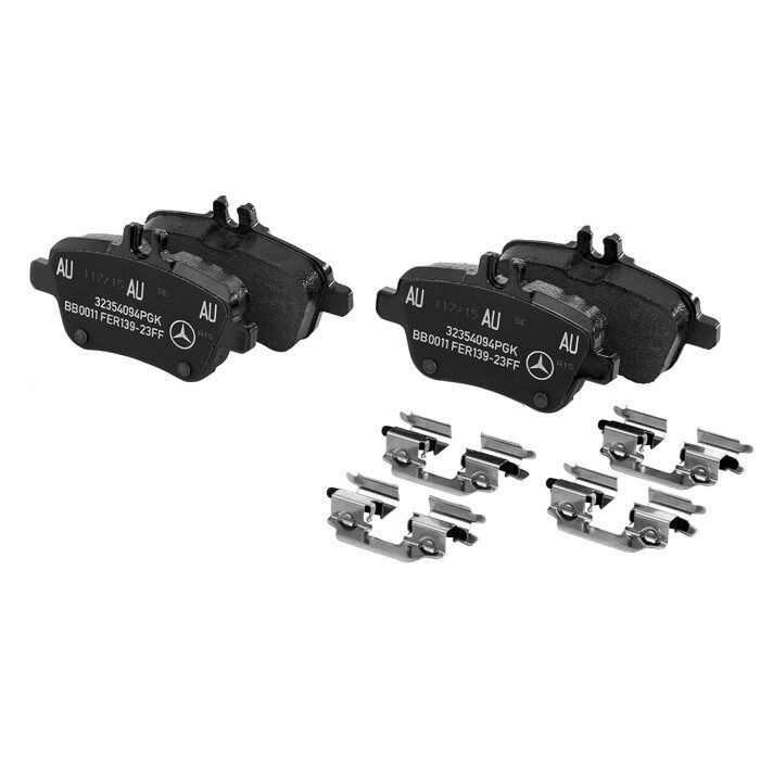 Plaquettes de frein arrière STARPARTS pour Mercedes Classe A B CLA W176 W246 C117