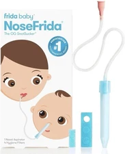 Frida Baby Nosefrida Snotsucker for Baby, Nasal Aspirator for Baby, Nose Sucker 