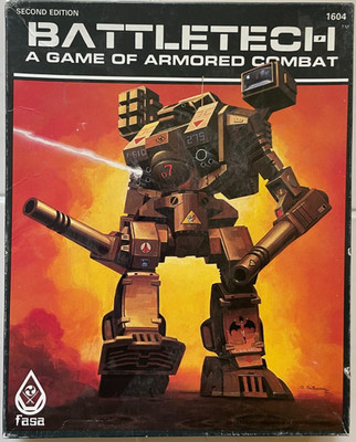 Battletech Second Edition Box Set #1604 - Complete & Unpunched
