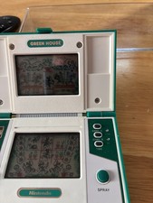 Thumbnail of ebay&reg; auction 407149359238 | Nintendo Game and Watch Green House GH-54 Multi Screen