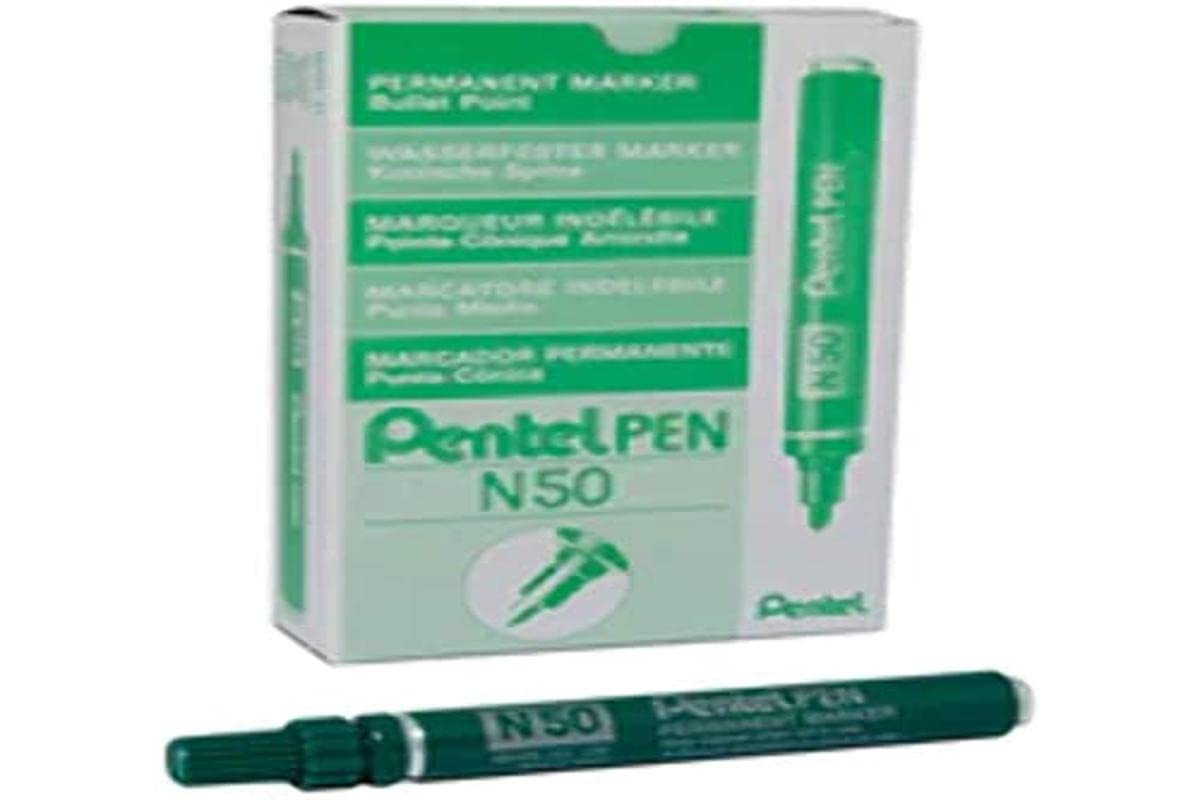 Pentel N50-D - N50 PK12 Green Pocket 6690₽