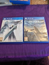2 dischi PS4 Final Fantasy XV 15 e Final Fantasy VII 7 Remake 2, leggi dettagli 