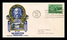 US COVER WASHINGTON TERRITORY CENTENNIAL FDC STAEHLE CACHET CRAFT