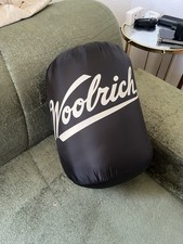 Woolrich Wearable Outdoor Throw Blanket 72x54 Black Polyester Machine Wash