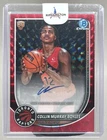 Collin Murray-Boyles 2025 Bowman Chrome Red Geometric Refractor RC Auto 1/5