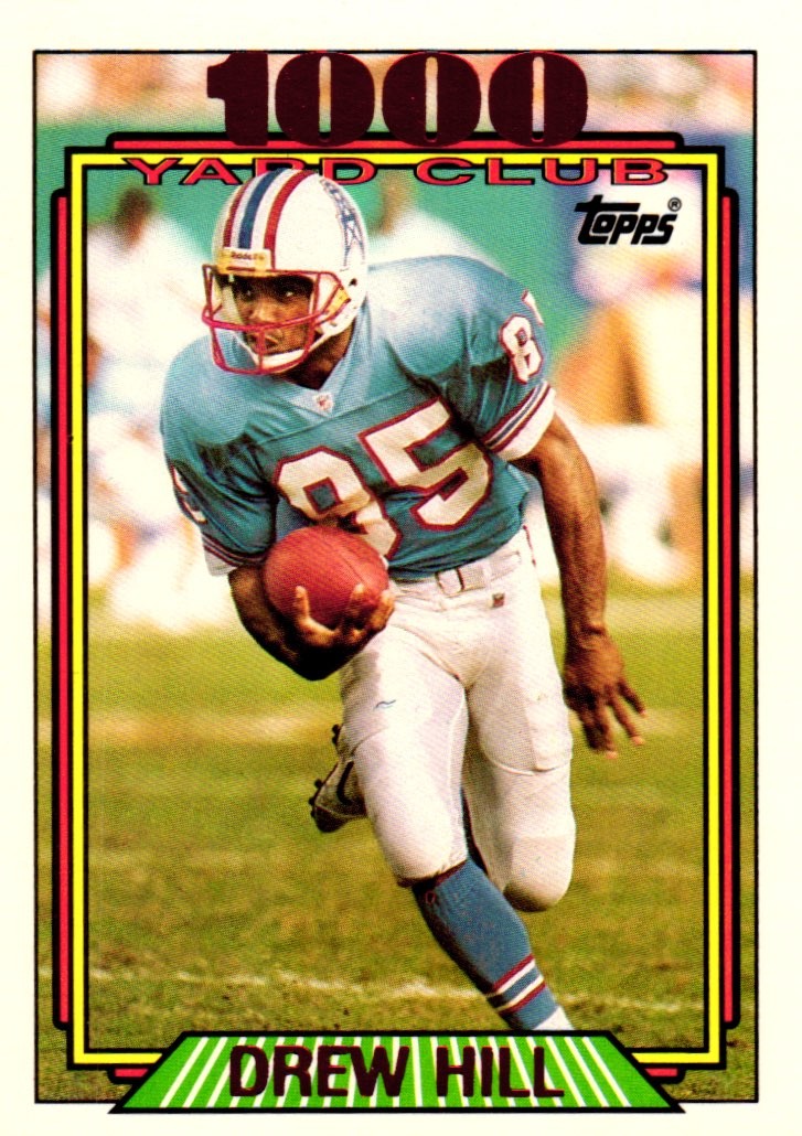 1992 Topps #8 Drew Hill 1000 Yard Club