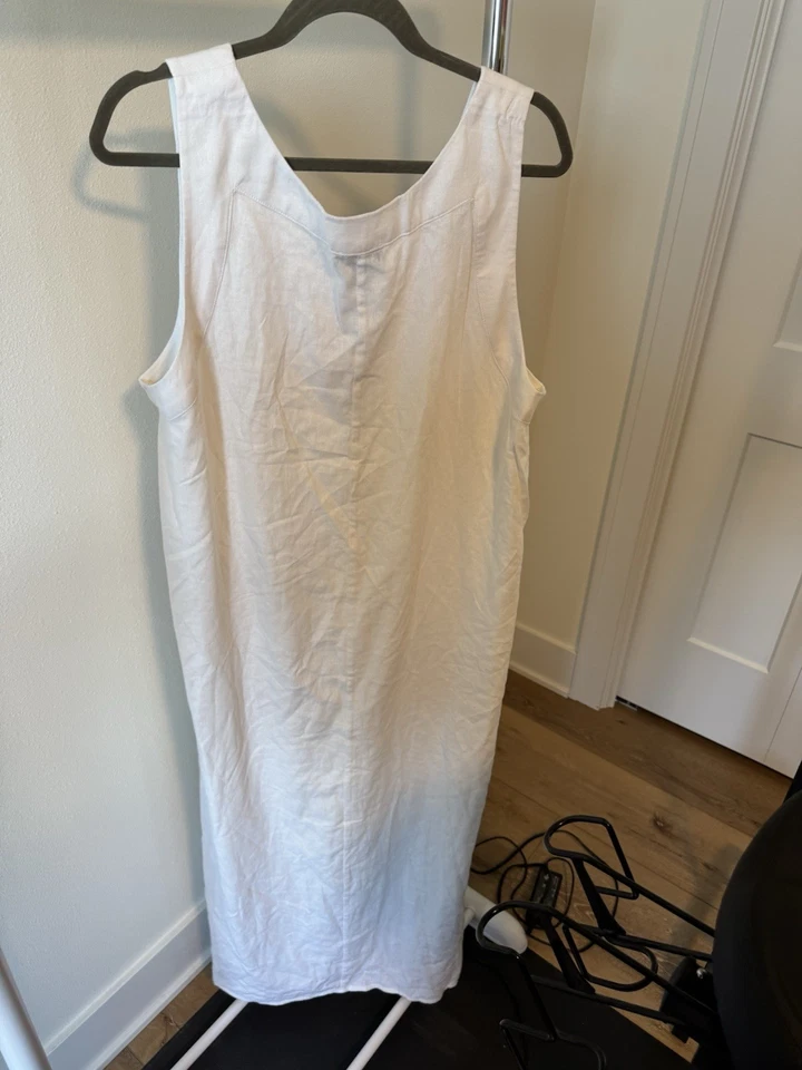 VESTIDO MUJER DKNY LINO TALLA XL NUEVO CON ETIQUETAS Foto 4 de 4