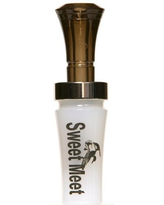 TIM GROUNDS SWEET MEET DUCK CALL PEARL/ SMOKE INSERT NEW!!!