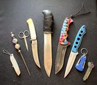 Lot Variety Of 9 Outdoors Knives Multitool Keychain Scissors — photo 5