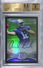 2012 Chrome Black Refractor Rookie 11/25 Andrew Luck BGS 9.5 GEM MINT Auto 1j6