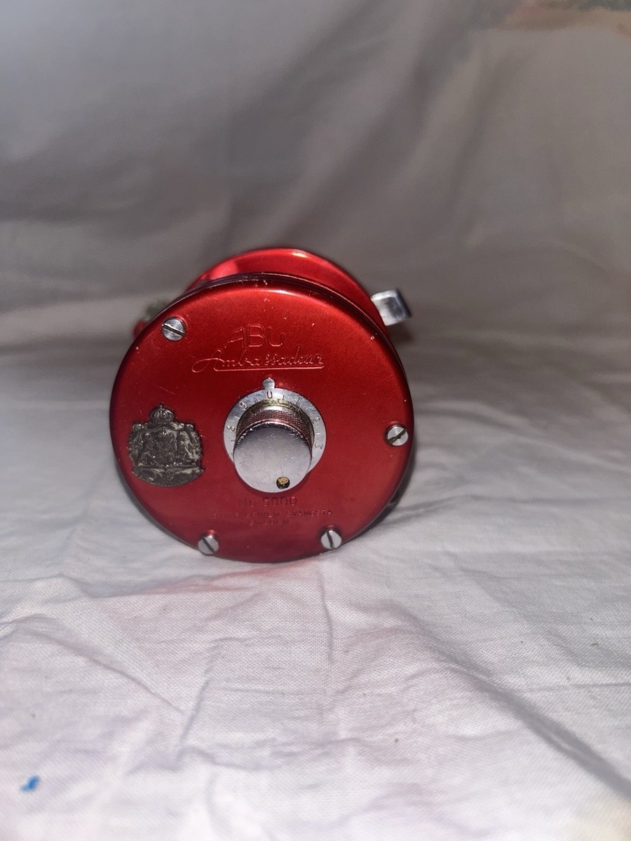 Abu Garcia Ambassadeur 5000 Fishing Reel Hi Speed Sweden for