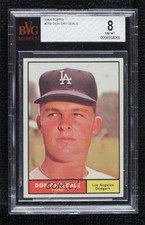 1961 Topps Don Drysdale #260 BVG 8 HOF 0q3