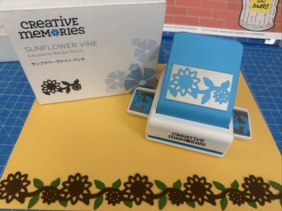 Creative Memories  SUNFLOWER VINE DECORATIVE BORDER PUNCH - BRAND NEW IN BOX!