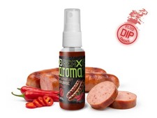 Delphin AromaX/30ml Dip-Spray Frankfurter Wurst &ndash; Chili - Feederangeln