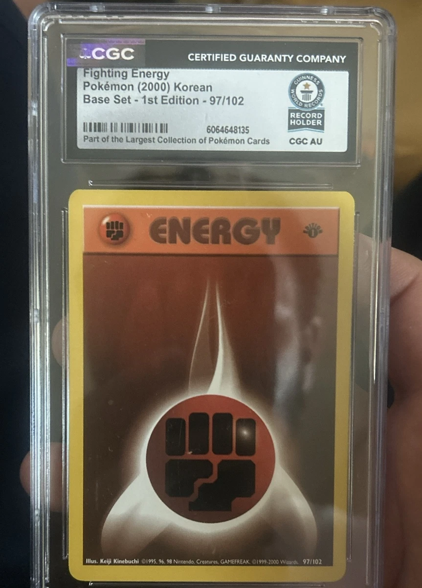 Preços baixos em Conjunto Base Energética Pokémon TCG Grau 10