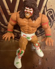 Vtg 1991 WWF ULTIMATE WARRIOR series 2 wrestler action figure Titan  Hasbro B