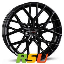 Borbet BY black matt 8.5x19" ET30 LK5 112 ML 66.5 Alufelgen 19 Zoll