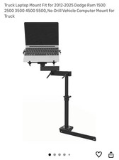 Truck Laptop Mount Fit for 2012-2025 Dodge Ram 1500 2500 3500 4500 5500