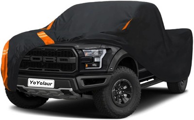 10-Layer Truck Cover Waterproof All Weather, Soft Cotton Lining, Compatible with
