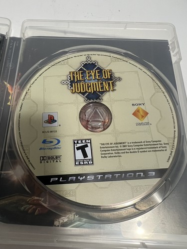 The Eye of Judgment (Sony PlayStation 3, 2007) Game & Manual No Camera Or Mat - Picture 4 of 5