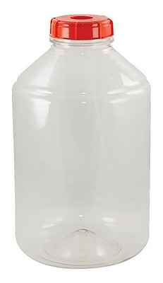 Fermonster PET Plastic 6 Gallon Carboy with Lid for Homebrew Beer Making