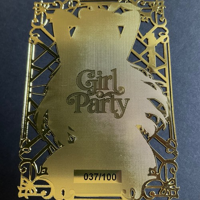#ad Goddess Story Gold METAL Card Random Serial Number # 100 Raphtaria Bikini $13.49