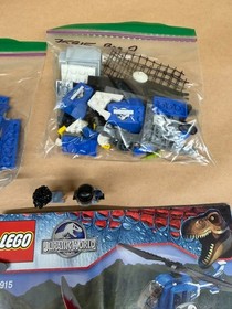 LEGO Jurassic World 75915 Pteranodon Capture 2 Minifigures 174 Pieces No Box