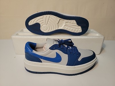 NIKE WOMEN'S JORDAN 1 ELEVATE LOW FRENCH BLUE/SPORT BLUE  DH7004-400 SIZE: 11