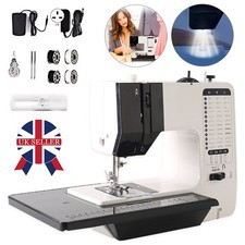 Electronic Computerized Extension Sewing Machine 38 Stitches Table Household UK