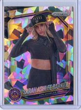 2025 Panini Prizm WNBA ICE NO. 142 SARAH ASHLEE BARKER ROOKIE RC
