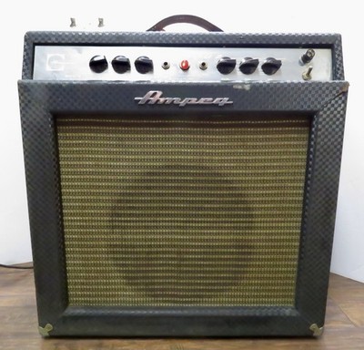 1966 Ampeg GS-12R Reverberocket 2; 1 X 12 Combo Tube Guitar Amp With Foot Switch