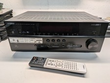 Yamaha RX-V677 7.2 AV Receiver OEM Remote Bundle Tested Working- HDMI - WiFi