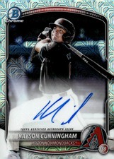 2025 Bowman Chrome Draft Mega Box Prospect Autographs #BMAKC Kayson Cunningham