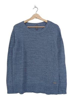 MULTIBLU Feinstrickpullover Damen Pullover Gr. DE 40 blau Casual-Look