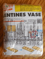 NEW Home Depot Kids Workshop Wooden "Valentines Vase" Kit