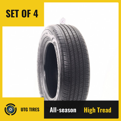 Set of (4) Used 225/65R17 Goodyear Assurance Finesse 102H - 8-8.5/32