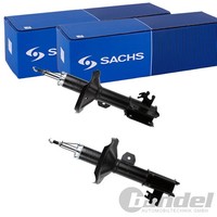 2X Sachs Gasdruck StoßDÄMpfer Vorne Passend FÜR Chevrolet Lacetti Nubira Daewoo
