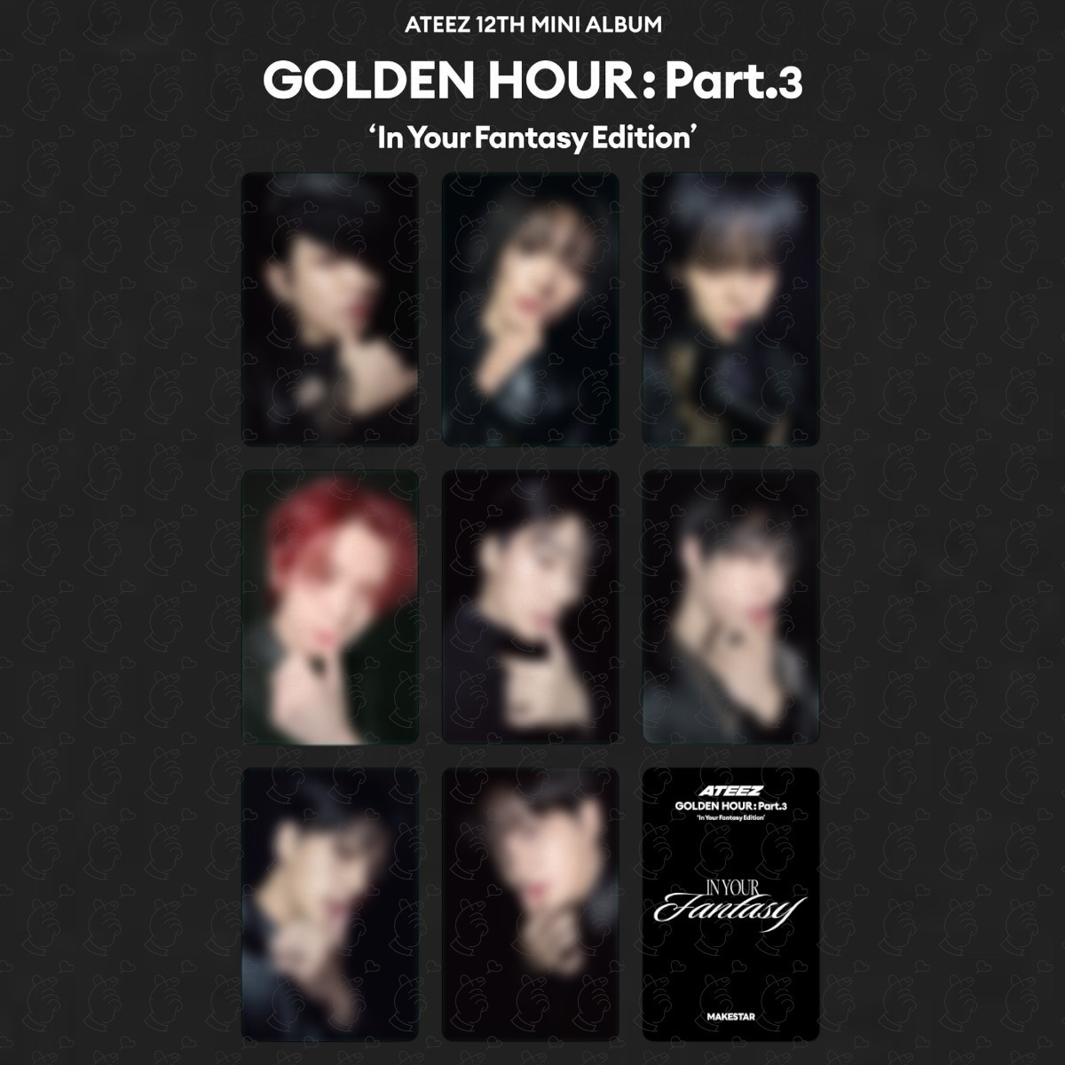 ATEEZ GOLDEN HOUR Part.3 In Your Fantasy Edition Limited