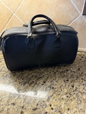 Vintage 1930s Nathan Products Open Flap Hygeia Medical Bag Brown Leather