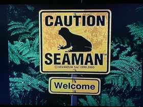 Seaman (Sega Dreamcast, 2000) [COMPLETE / CIB / GAME ONLY / NO MIC] *TESTED