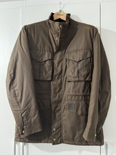 Barbour Watson Wax Jacket L/XL In Rustic Brown