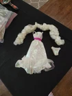Vintage 1983 Mattel Crystal Barbie Doll Iridescent Gown, Boa & Panties  #4598