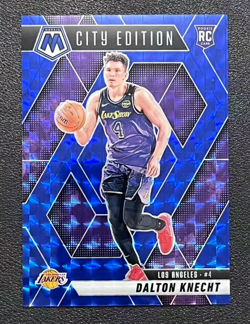 Dalton Knecht 2024-25 Panini Mosaic 077/199 Blue City Edition RC Lakers #271