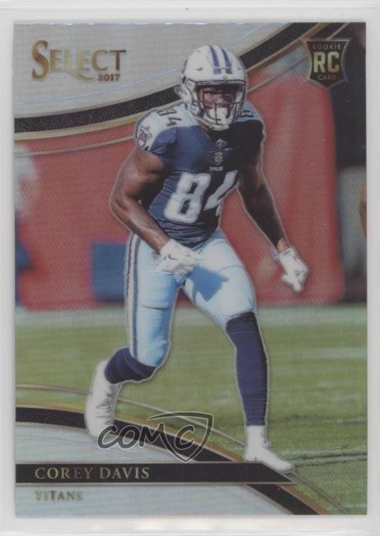 2017 Panini Select Field Level Silver Prizm Corey Davis #265 0nr3