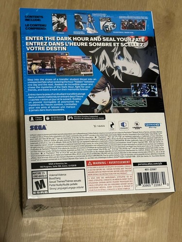 Brand New: Persona 3 Reload Collector's Aigis Edition (PlayStation 5 PS5) Sealed - Picture 2 of 3