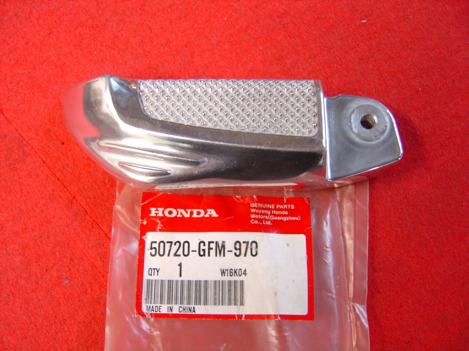 Repose-pied passager arrière droit d'origine pour scooter NX110 Lead 2008-2010