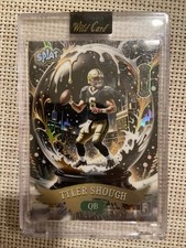 Tyler Shough True 1/1 Wild Card Splat Rookie RC Color Match Snowglobe SP