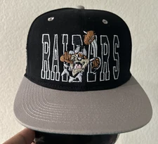 Rare Raiders Taz Tasmanian Snapback Cap Hat Looney Tunes Drew Pearson Companies