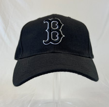 Boston Red Sox Baseball Cap Strapback Hat MLB Black Casual Sports Outdoor OSFA