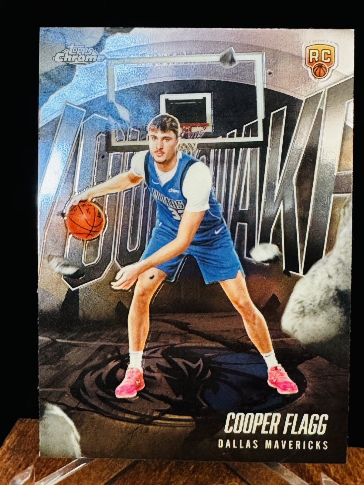 Cooper Flagg RC 2025-26 Topps Chrome Youthquake #YQ-1 Rookie Mavs 1st Chrome